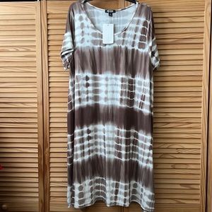 PLUS - Tie-Dye Dress 2X